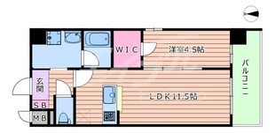 フェリーチェ城北公園の物件間取画像